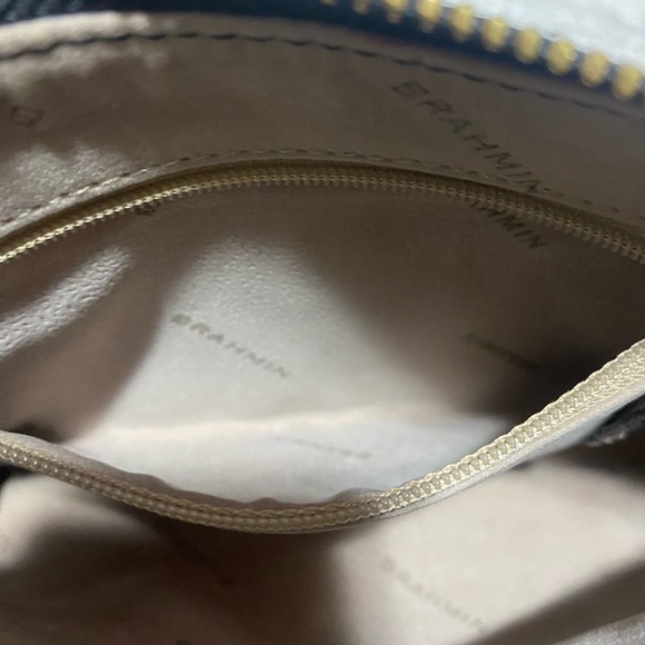 Vintage Brahmin Python Snakeskin Wristlet Clutch Bag - Picture 13 of 14